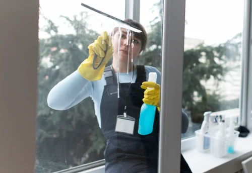 Nettoyage de vitres intérieures et extérieures à Noyant-Villages